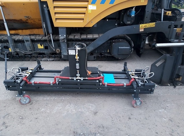 Установка инфракрасного нагрева на асфальтоукладчик ИКН SP-100